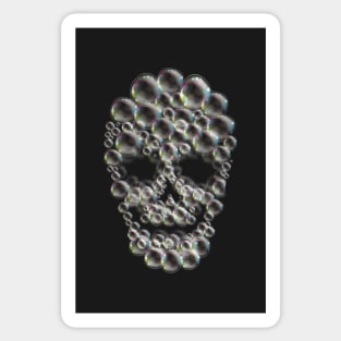 Bubble Skull Sticker